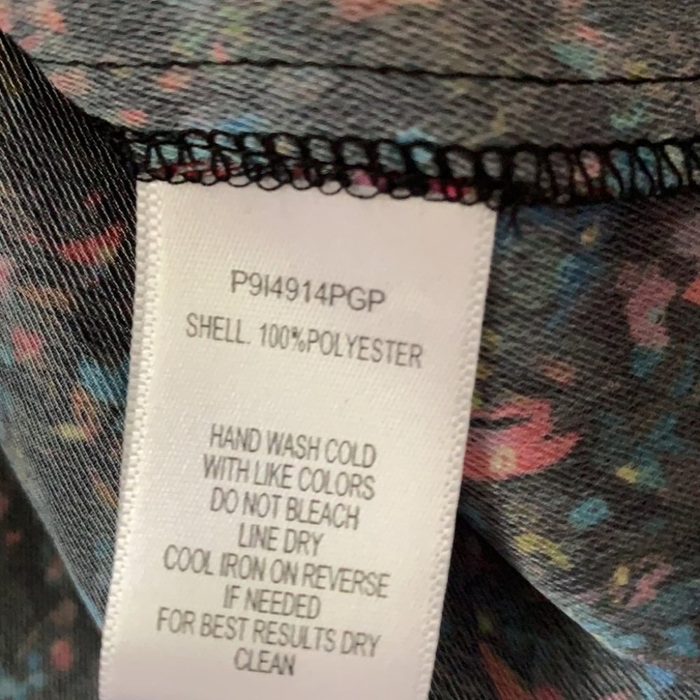 NWT Parker Ruffle Long Sleeve Blouse - Picture 8 of 8